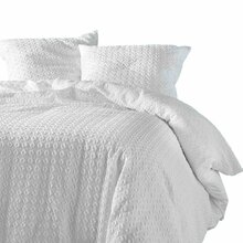 Voodipesukomplekt Douceur d`Interieur Litea, 240 x 220 cm, valge