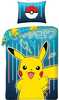Laste voodipesukomplekt MCU Pokemon Pikachu, 140 x 200 cm, 2-osaline