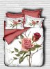 Voodipesukomplekt Mijolnir Pearl Home, 178PRL1244, 200 x 220 cm, 4-osaline, valge/roheline/roosa
