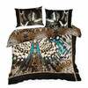 Voodipesukomplekt Eurofirany MH/POS/ST/EVA/15, 160 x 200 cm, 2 x 70 x 80 cm, pruun/must