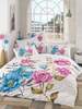 Voodipesukomplekt Pearl Home Celina, 200 x 220 cm, 4-osaline, sinine