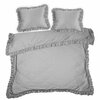 Voodipesukomplekt Eurofirany Reina 24B, 160 x 200 cm, 2 x 70 x 80 cm, helehall