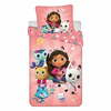 Laste voodipesukomplekt Jerry Fabrics Gabbys Dollhouse, 140 x 200 cm, 2-osaline