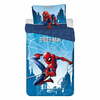 Laste voodipesukomplekt Jerry Fabrics Spiderman Blue, 140 x 200 cm, 2-osaline, sinine
