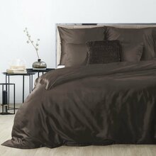 Voodipesukomplekt Eurofirany Nova3, PTH-31, 160 x 200 cm, 2 x 70 x 80 cm, 100 prots. puuvill, pruun