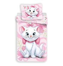 Laste voodipesukomplekt Disney Marie Pink, 140 x 200 cm, 2-osaline