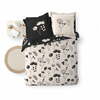 Voodipesukomplekt Douceur d`Interieur Iris, 240 x 220 cm, must muster