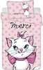 Laste voodipesukomplekt Jerry Fabrics Marie Cat Merci, 100 x 135 cm, 2-osaline, roosa