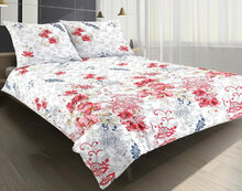 Voodipesukomplekt Matex Premium 08, 160 x 200 cm, 3-osaline, punane rose china