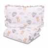 Beebide voodipesukomplekt Sensillo Teddy, 100 x 135 cm, pruun/valge/hall