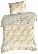 Voodipesukomplekt Eurofirany Aggie D91, 140 x 200 cm, 1 tk, kuldne/valge