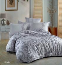 Voodipesukomplekt Creya Olinda, 200 x 220 cm, 2 x 50 x 70 cm, 100 prots. puuvill