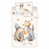 Laste voodipesukomplekt Jerry Fabrics Animals Woodland, 100 x 135 cm, 2-osaline, beež