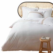 Voodipesukomplekt Douceur d`Interieur Laly, 240 x 220 cm, valge