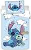 Laste voodipesukomplekt Jerry Fabrics Lilo & Stitch Clouds, 100 x 135 cm, 2-osaline, sinine