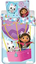 Laste voodipesukomplekt Jerry Fabrics Gabbys Dollhouse Balloon, 140 x 200 cm, 2-osaline