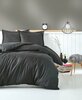 Voodipesukomplekt Cotton Box Stripe, 200 x 220 cm, 4-osaline, antratsiit