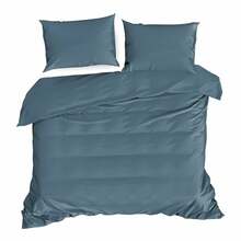 Voodipesukomplekt Eurofirany DIVA LINE DINA, 160 x 200 cm, 2 tk 70 x 80 cm, tumesinine
