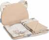 Vankri voodipesukomplekt Sensillo Muslin Browse, 56 x 76 cm, 2-osaline, pruun