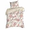 Voodipesukomplekt Eurofirany Classic Satin Spring 42, 160 x 200 cm, 70 x 80 cm, 2 tk, roosa/beež