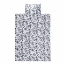 Voodipesukomplekt Domoletti MV-7502, 140 x 200 cm, valge/must