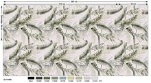Voodipesukomplekt Domoletti Percale D8469, 200 x 220 cm, roheline