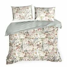 Voodipesukomplekt Eurofirany Classic Satin Spring PTE-164, 200 x 220 cm, beež, 2 tk