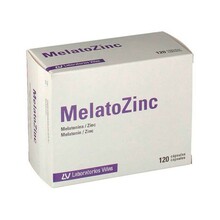 Laboratorio Vinas Melatozinkas 1 mg, 120 kapslit
