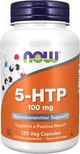 Now Foods 5-HTP 100 mg, 120 kapslit