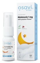 Osavi melatoniini ja kannatuslille suusprei, kirsimaitse, 1 mg, 25 ml