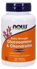 Now Foods glükoosamiin ja kondroitiin, 60 tabletti