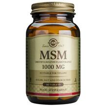 Solgar MSM 1000 mg, 60 tabletti