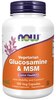 Now Foods glükoosamiin ja MSM, 120 kapslit