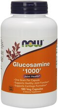 Now Foods glükoosamiin HCl 1000 mg, 180 kapslit