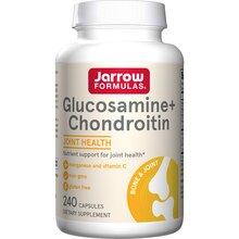 Jarrow Formulas glükoosamiin + kondroitiin, 240 kapslit