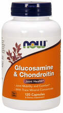 Now Foods glükoosamiin, kondroitiin ja mikroelemendid, 120 kapslit