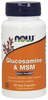 Now Foods glükoosamiin MSM-iga, 60 kapslit