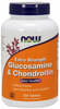 NOW Foods glükoosamiin ja kondroitiin, 120 tabletti