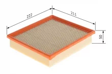 Õhufilter Bosch F 026 400 464
