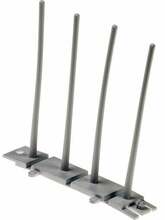Linnupiirded AXIS Bird Control Spike 10P 5801-121 valge
