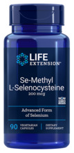 Life Extension seleen (Se-Methyl L-Selenocysteine) 200 mcg, 90 kapslit