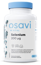 Osavi seleen 200 mcg, 180 vegankapslit