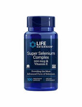 Life Extension Super Seleno kompleks 200 mcg ja E-vitamiin, 100 kapslit