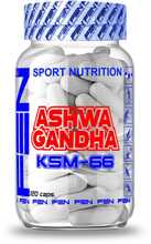 Fen Sport Nutrition Ashwagandha KSM-66, 120 kapslit