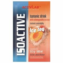 Activlab Isoactive funktsionaalne isotooniline jook ashwagandhaga, virsiku jäätee, 31,5 g