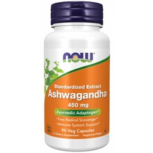 Now Foods Ashwagandha 450 mg, 90 veg.kaps.