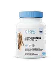 Osavi Ashwagandha EXTRA 400 mg koos vit. B12, 60 kapslit