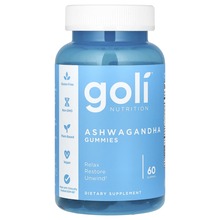 Goli Nutrition Ashwagandha, 60 kummikomm