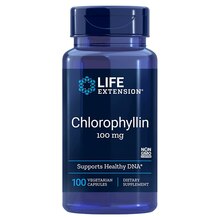 Life Extension klorofülliin 100 mg, 100 kapslit