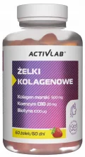 Activlab kollageeni kummikommid, maasika, 60 tk
